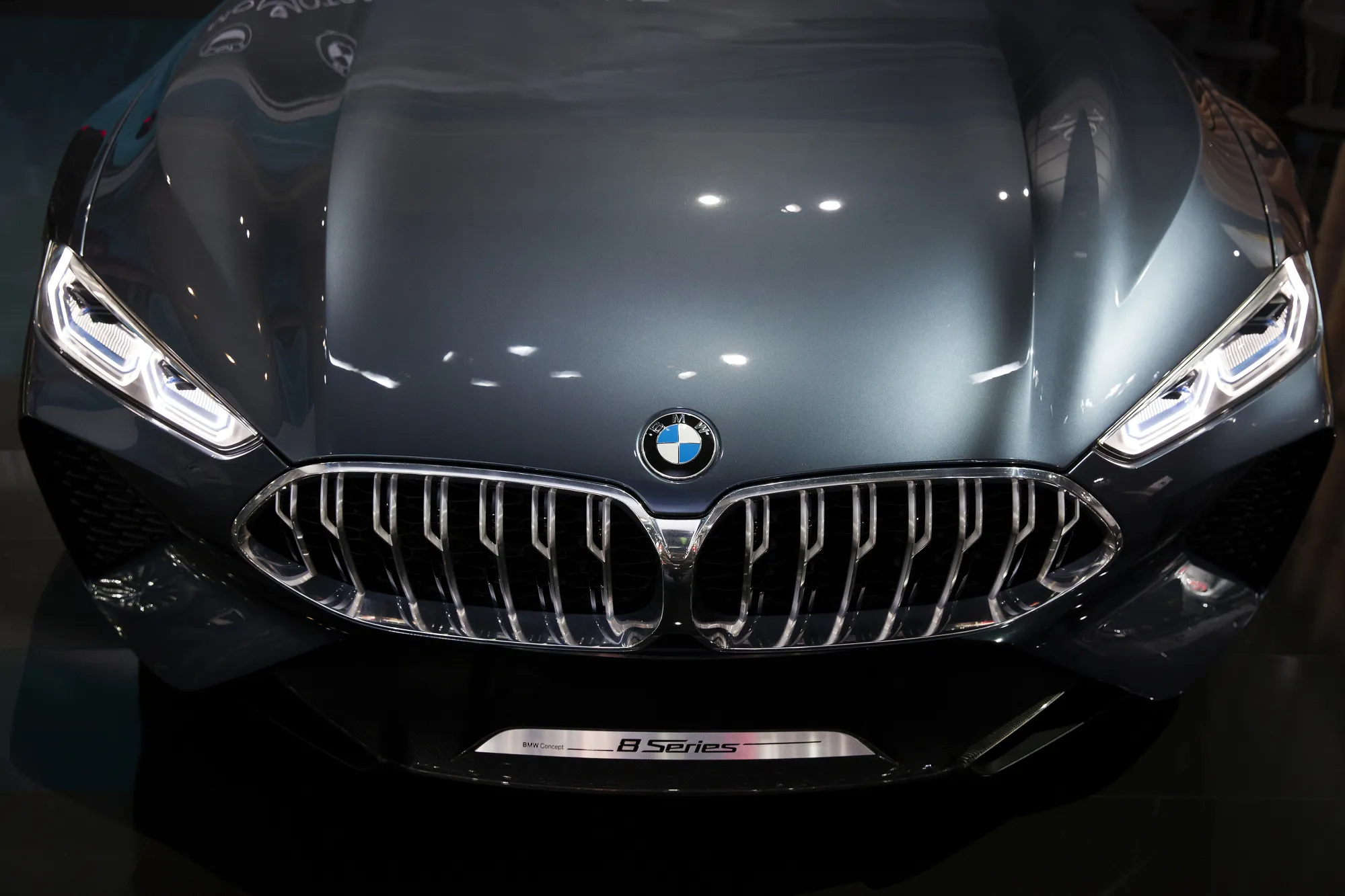 The Bayerische Motoren Werke AG (BMW) 8 Series concept electric vehicle (EV) is displayed during AutoMobility LA ahead of the Los Angeles Auto Show in Los Angeles, California, U.S., on Thursday, Nov. 30, 2017.