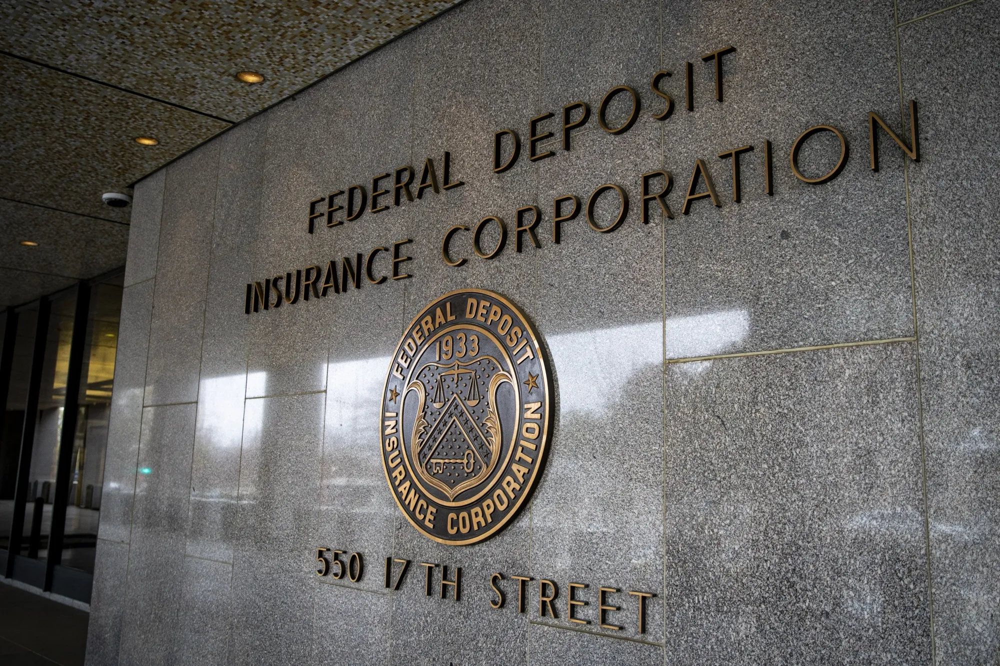 The Federal Deposit Insurance Corp. headquarters in Washington.