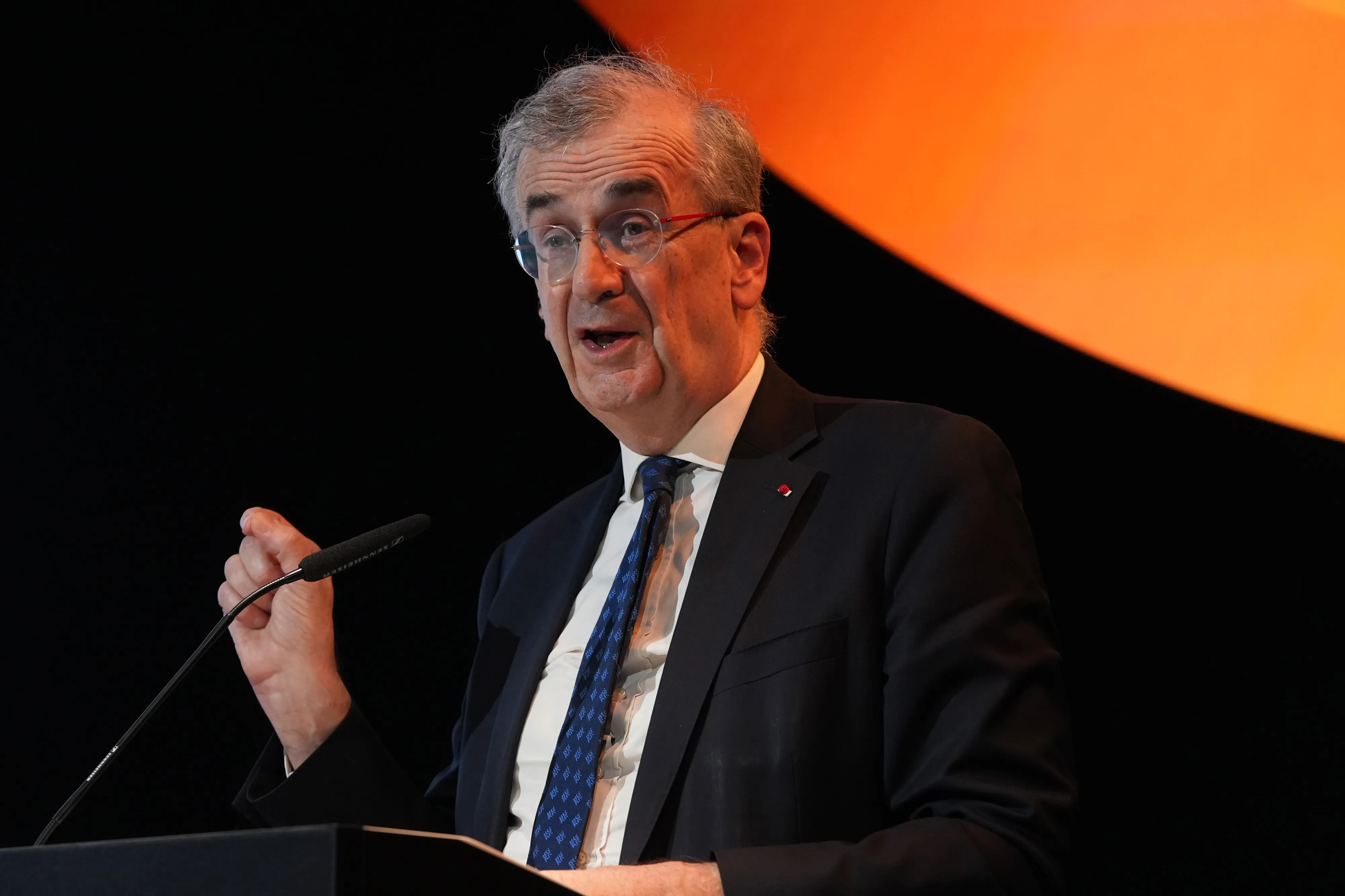 Governor of the Bank of France&nbsp;Francois Villeroy de Galhau