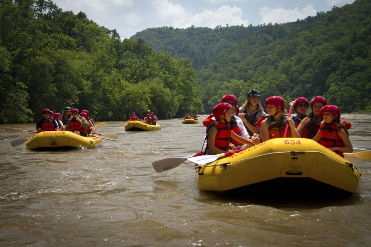 Can a Whitewater Kayaking Park JumpStart Asheville's Economy? Bloomberg