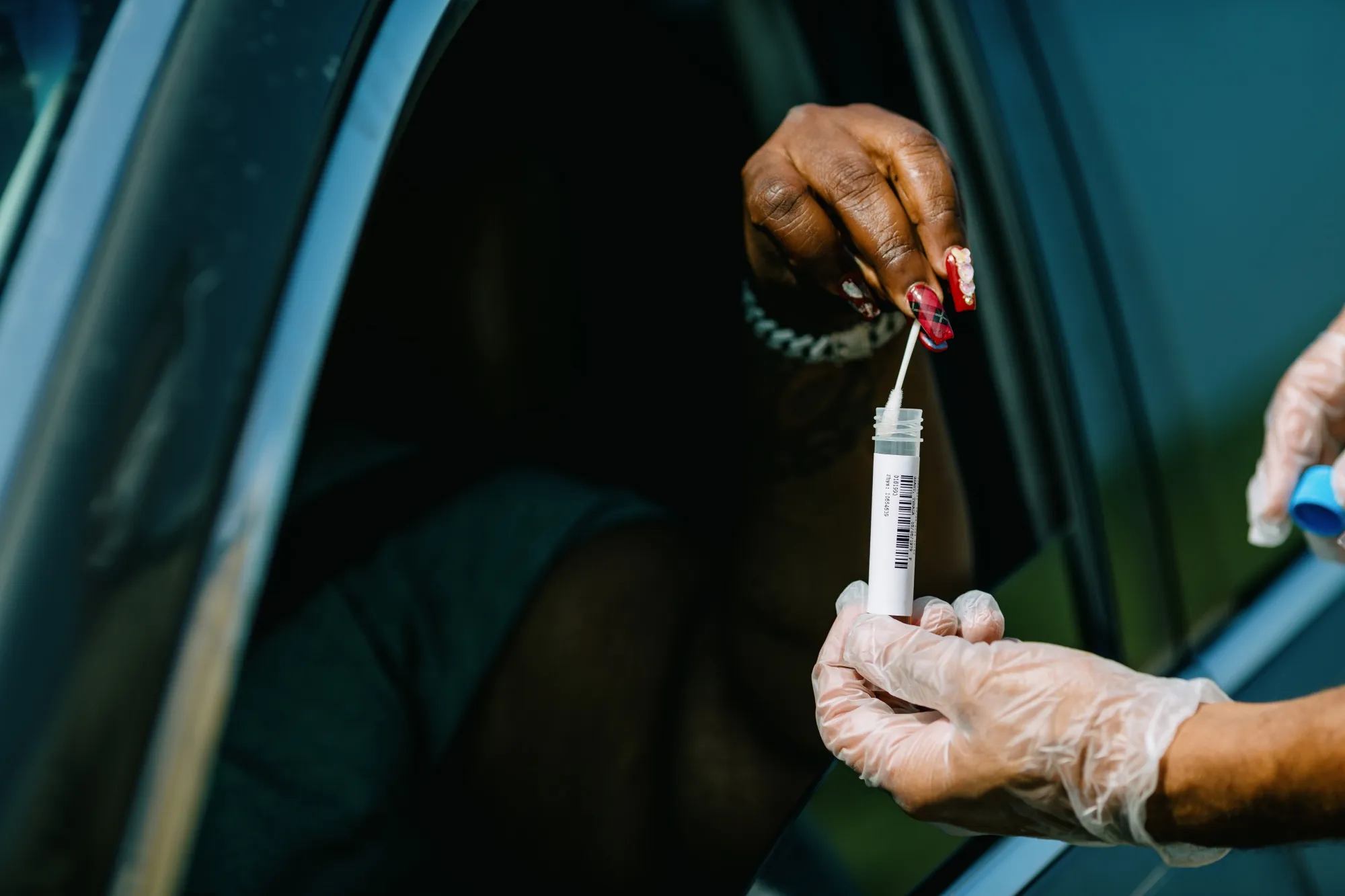 A Covid-19 Testing And Vaccination Site Reopens As Louisiana Cases Rise