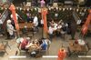 Diners eat during "Eat Out to Help Out" program, in London. 