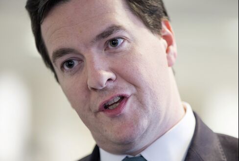 U.K. Chancellor of the Exchequer George Osborne