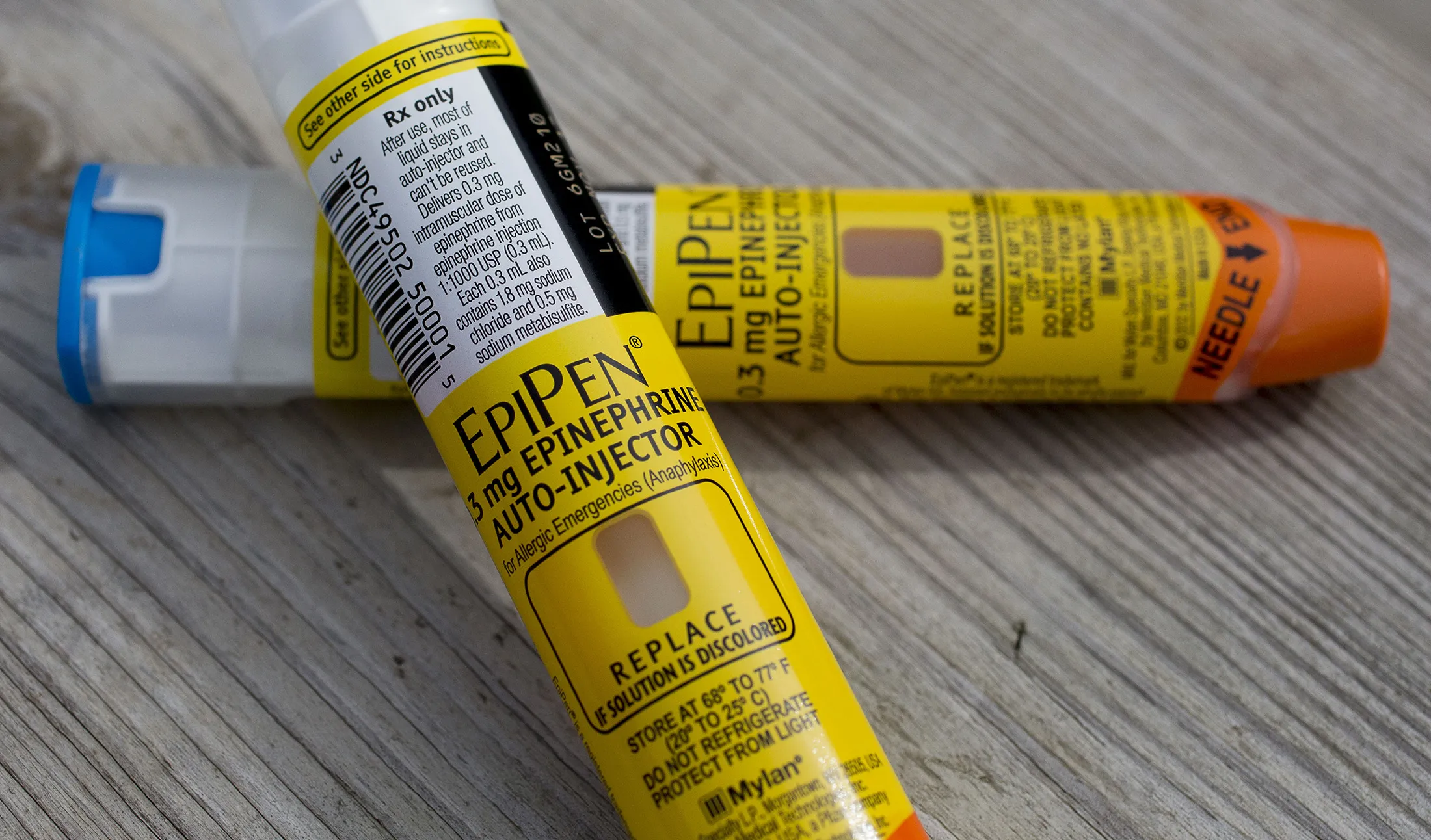 Mylan's EpiPen allergy shots.
