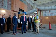 President Trump Visits Federal Reserve