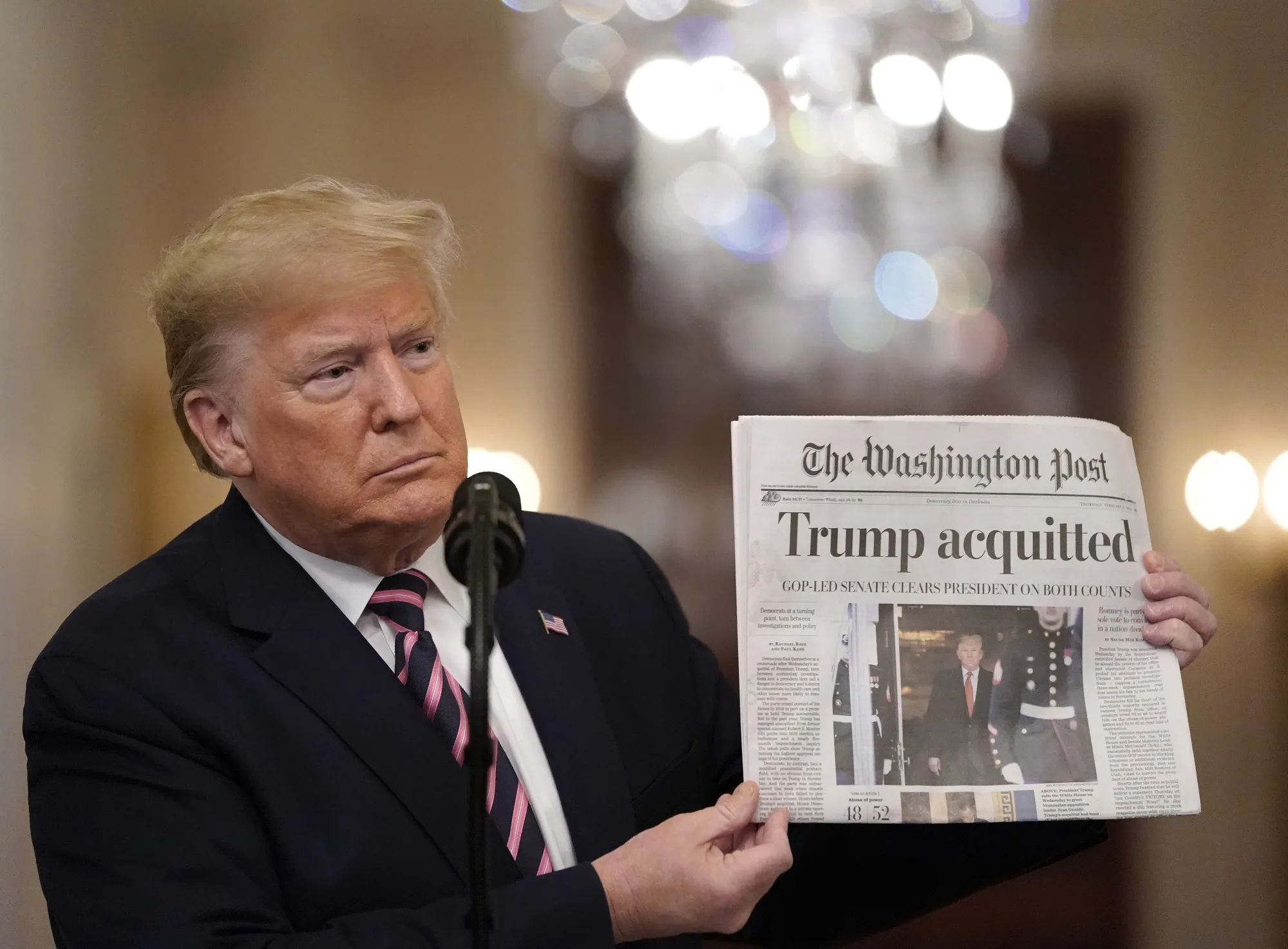 Trump's Impeachment, One Year Later: Did Any of It Matter? - Bloomberg