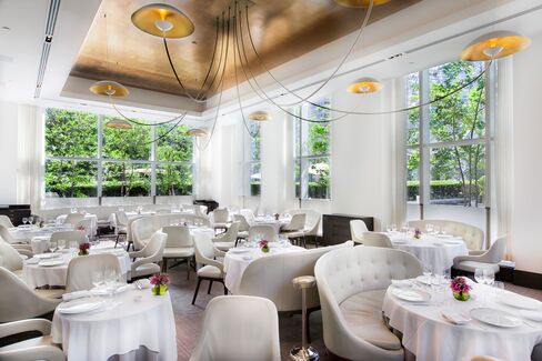 Jean-Georges's main room is for destination dining.