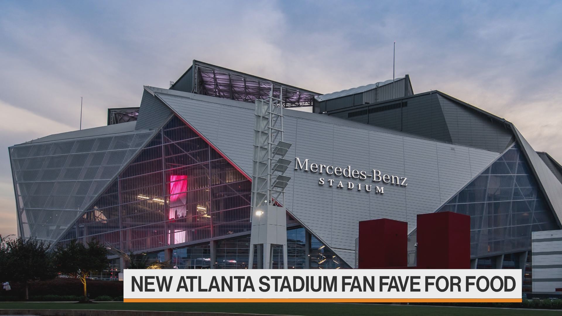 Watch MercedesBenz Stadium Food Prices a Hit With Falcons Fans Bloomberg