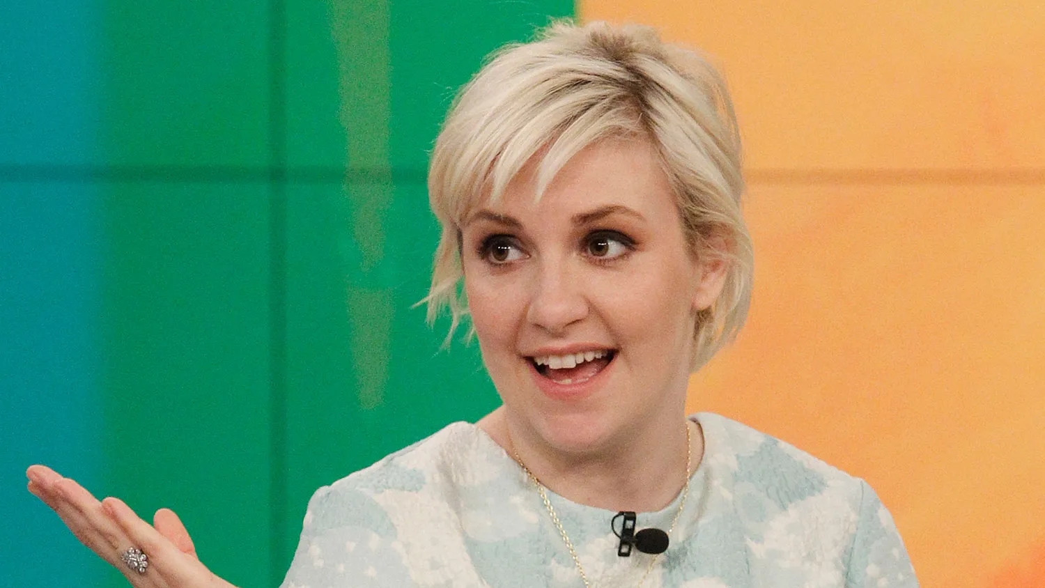 Lena Dunham visits 'THE VIEW,' 9/30/14, (11:00 a.m. - 12:00 noon, ET) airing on the ABC Television Network.
