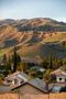 Natural gas wells in the hills above Porter Ranch.