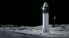 SpaceX Human Landing System CGI
