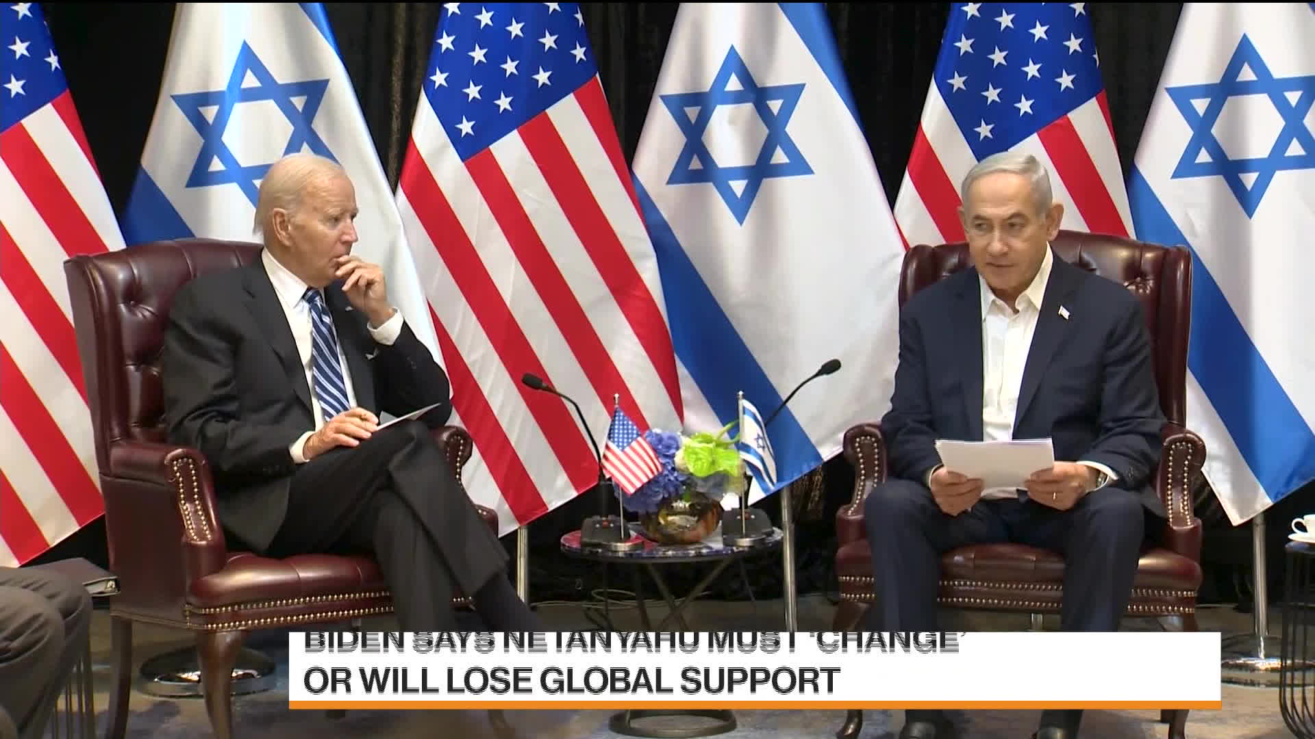 Watch Israel Latest: Biden Warns Netanyahu, UN Demands Truce - Bloomberg