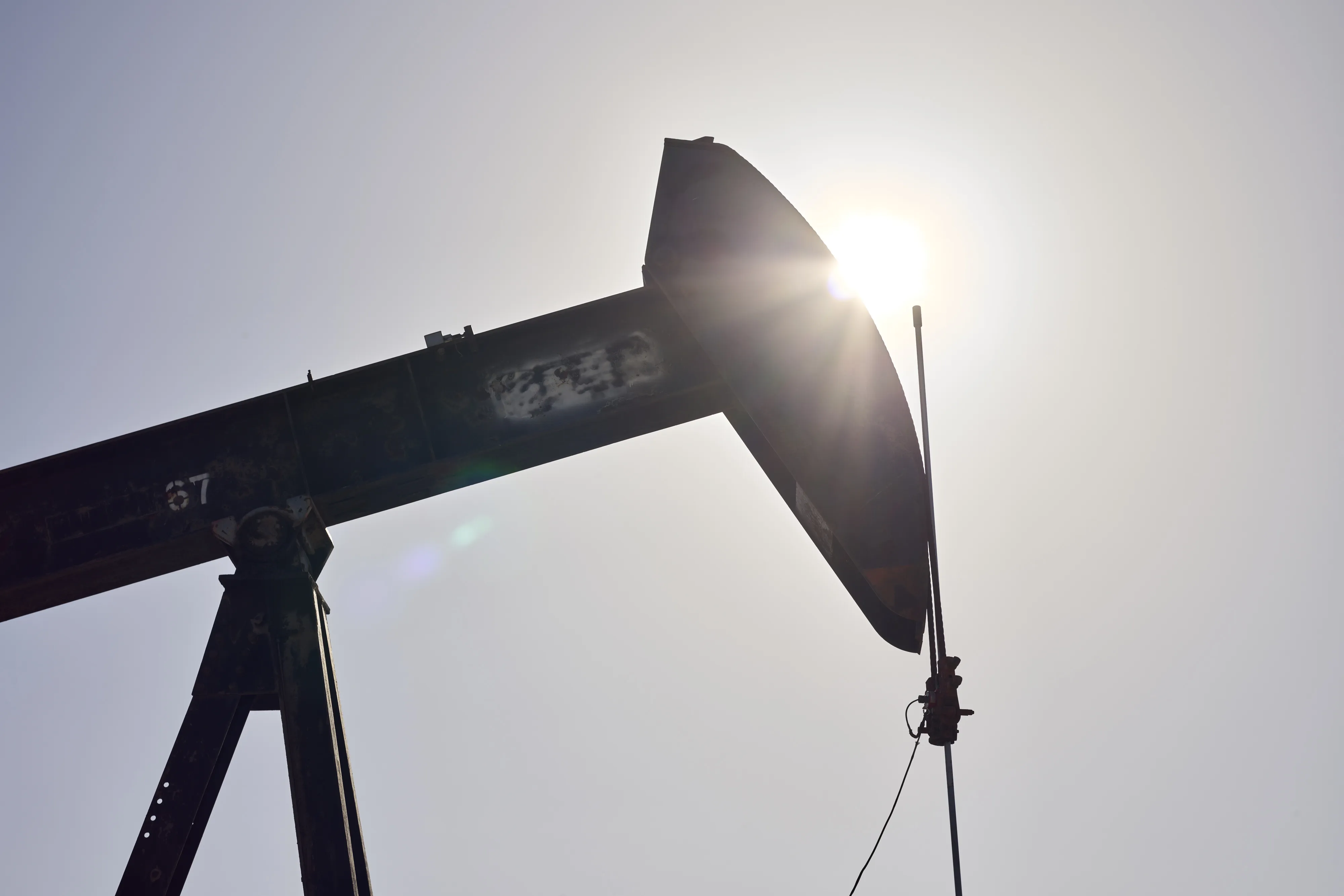 Oil pump jack.