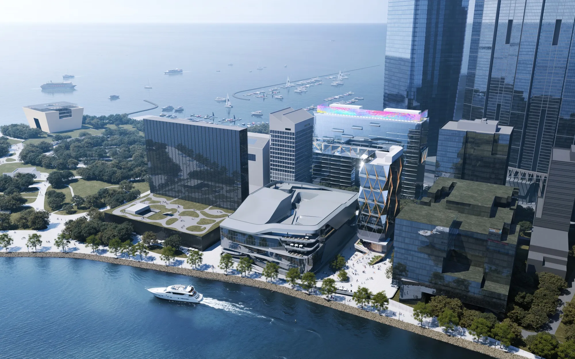 Rendering of Artist Square Towers.