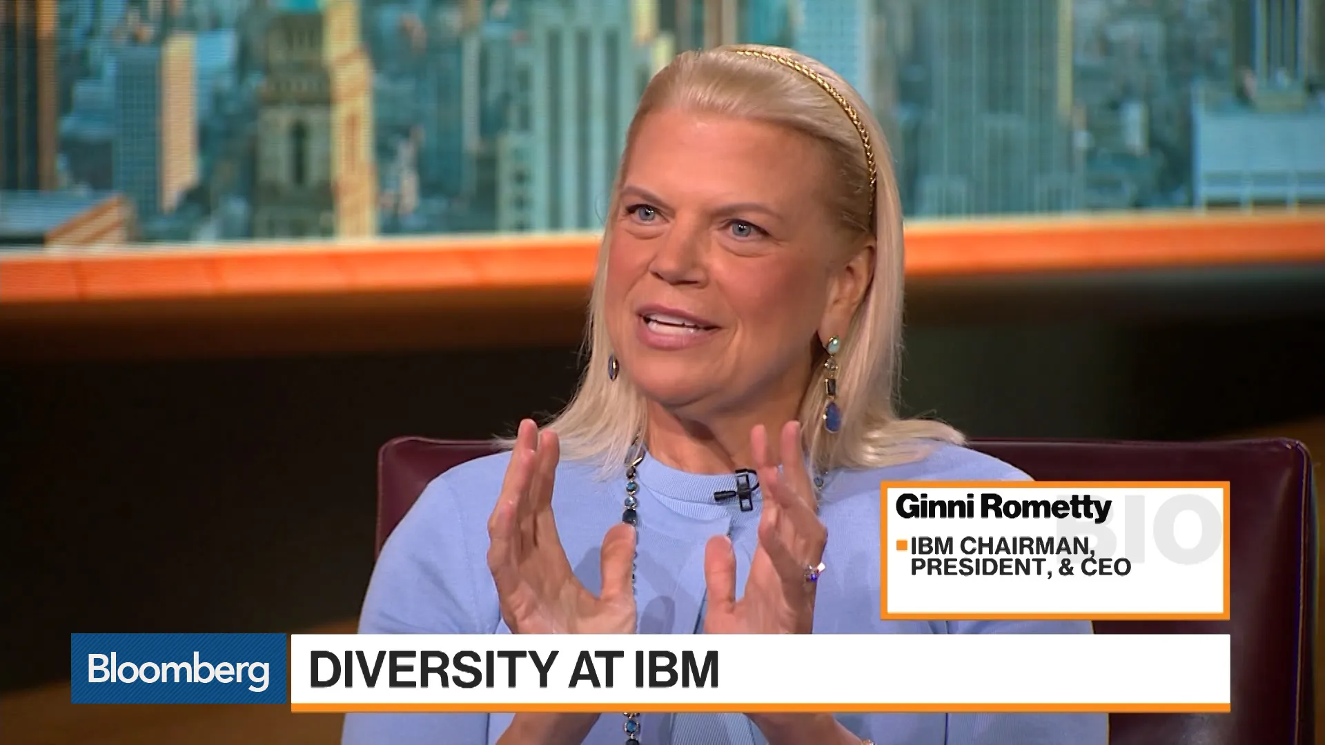 Watch IBM CEO Ginni Rometty Says IBM Was Built on Diversity and ...