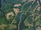 A network of service roads links three parcels of recently clearcut land to tracts of older growth in the interior of Quebec’s Gaspé Peninsula, one of Canada’s most productive logging regions.