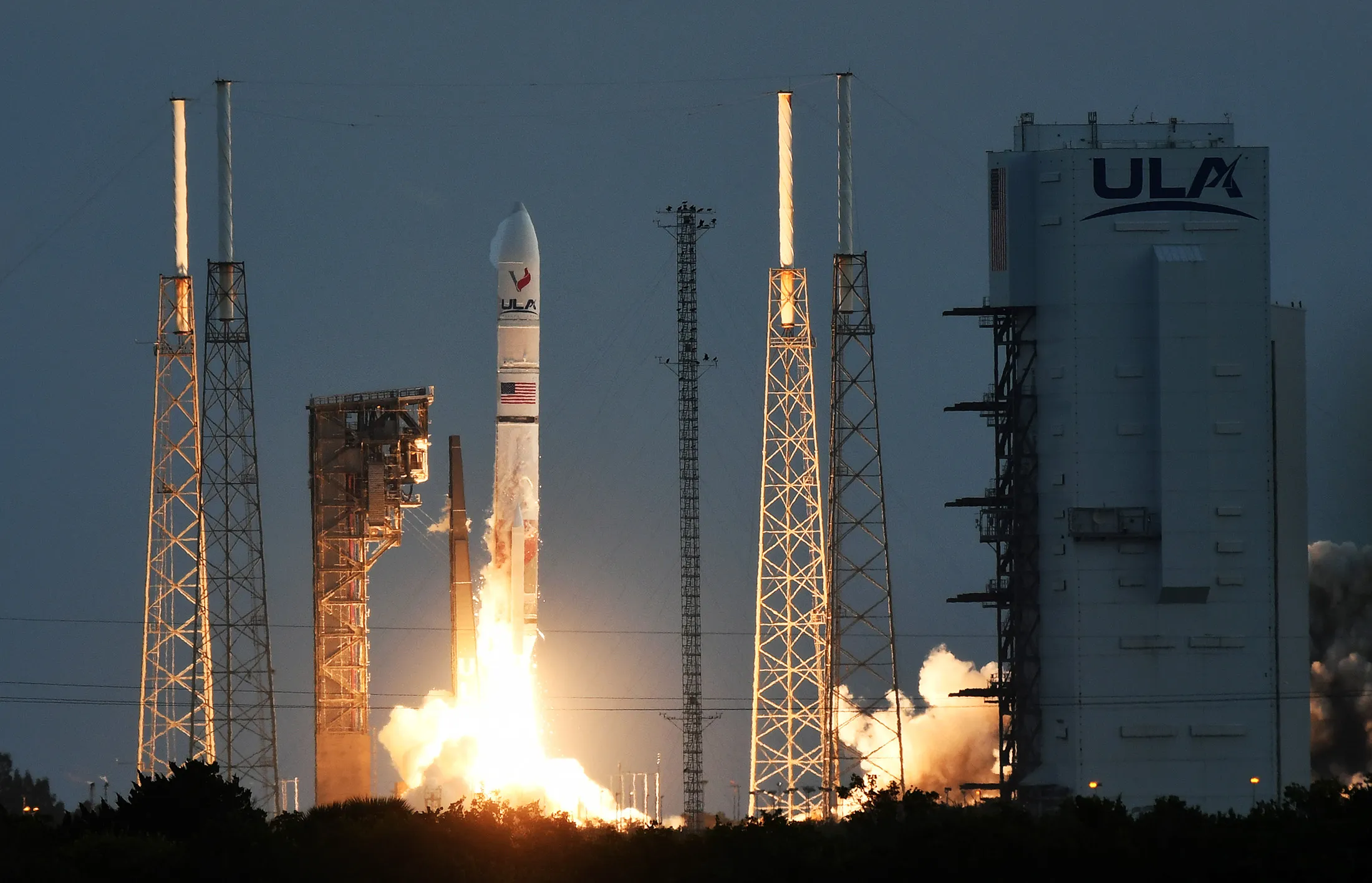 A United Launch Alliance Vulcan Centaur rocket launches from Cape Canaveral Space Force Station on Oct. 4, 2024.