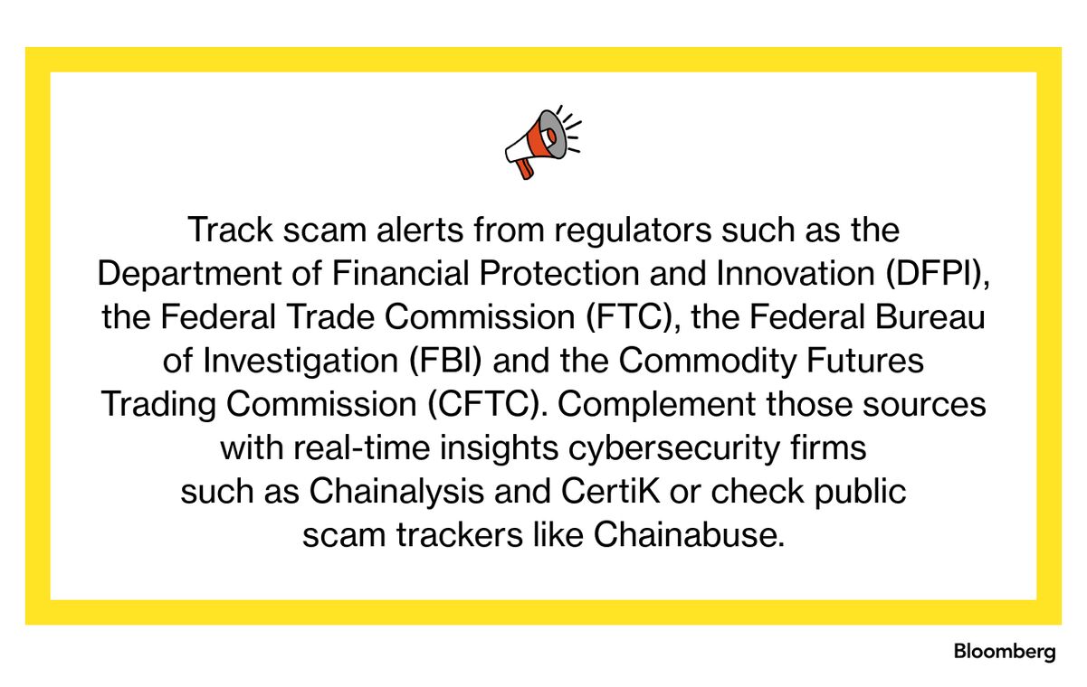 How to Spot and Avoid a Crypto Scam - Bloomberg
