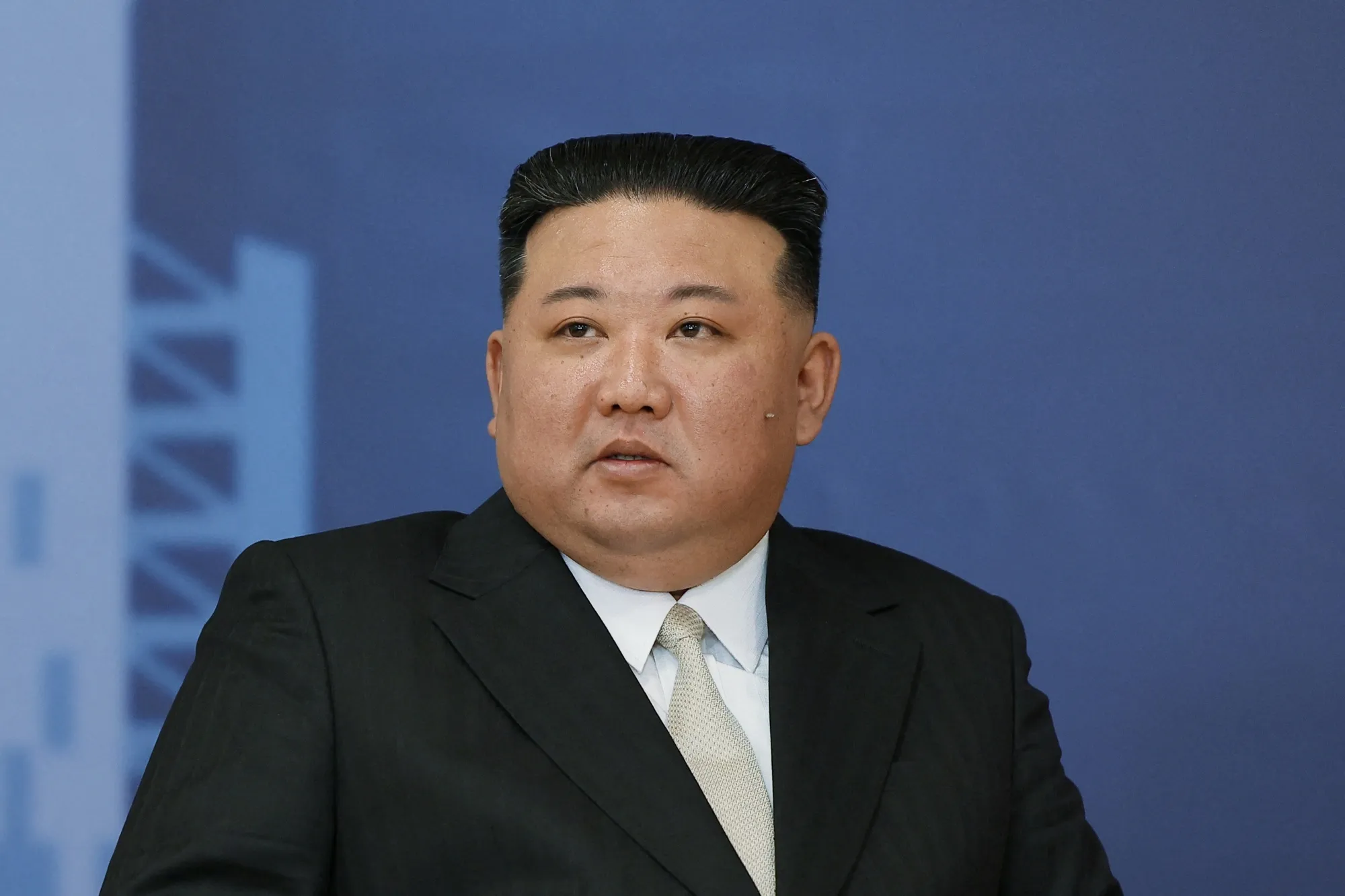 北朝鮮の金正恩朝鮮労働党総書記
(Photo by Vladimir SMIRNOV / POOL / AFP) (Photo by VLADIMIR SMIRNOV/POOL/AFP via Getty Images)
