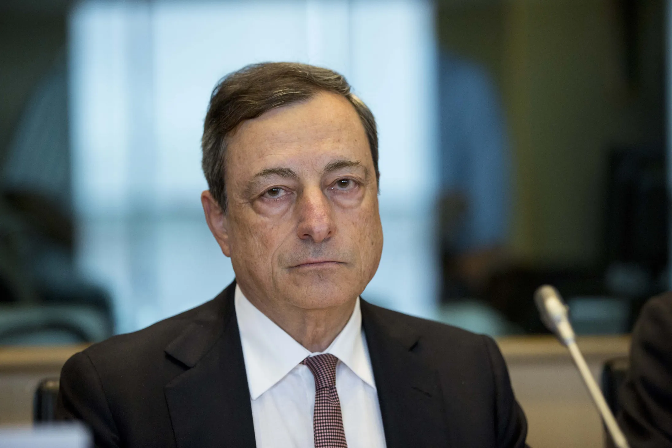 European Central Bank President Mario Draghi Addresses EU Parliament
