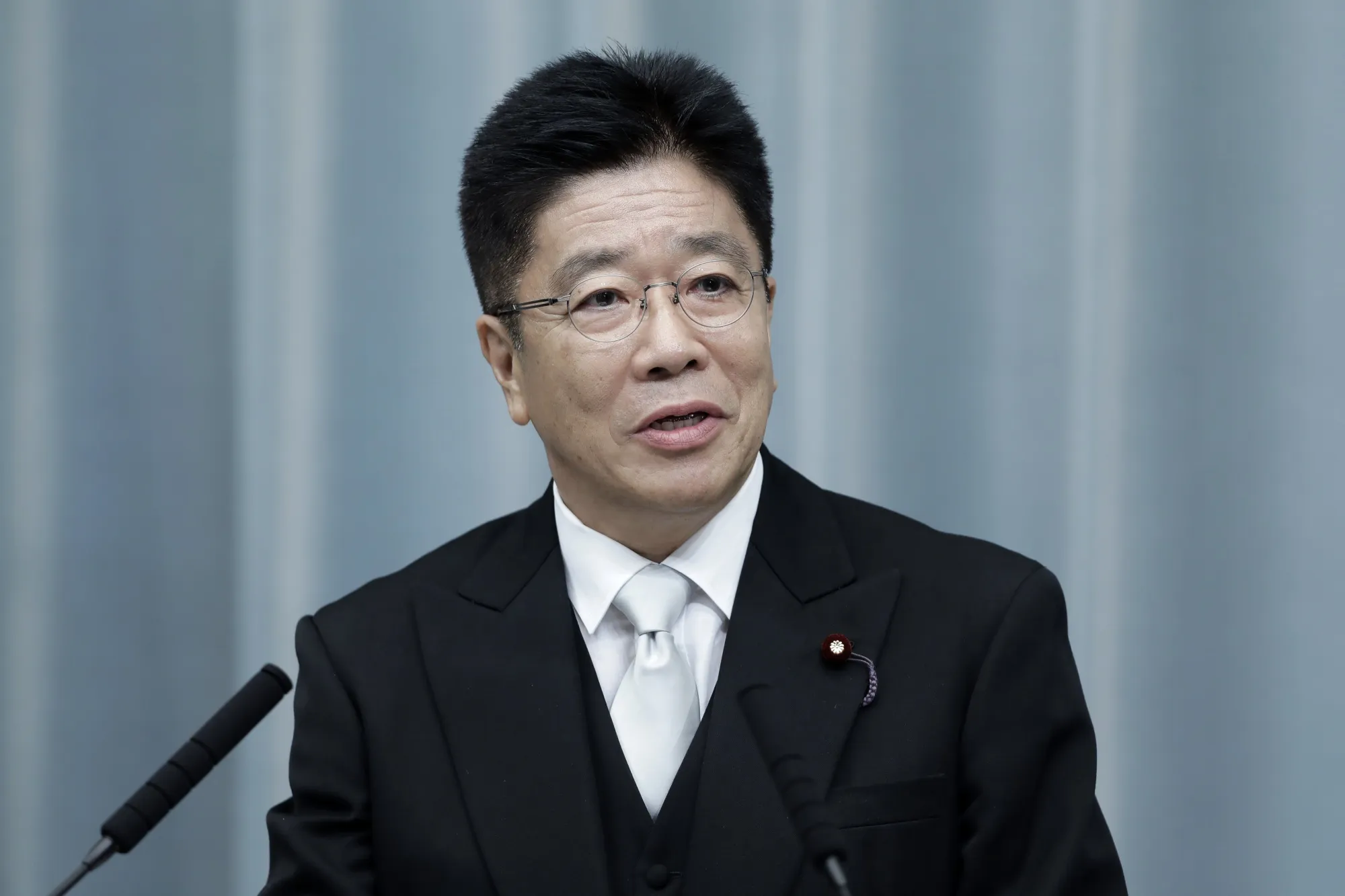 Katsunobu Kato, former Chief Cabinet Secretary.