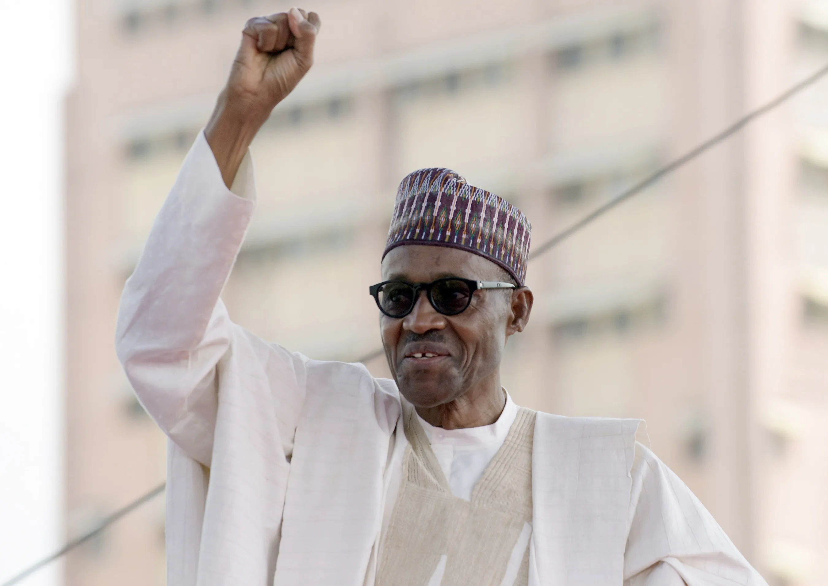 Nigerian President Mohammadu Buhari.
