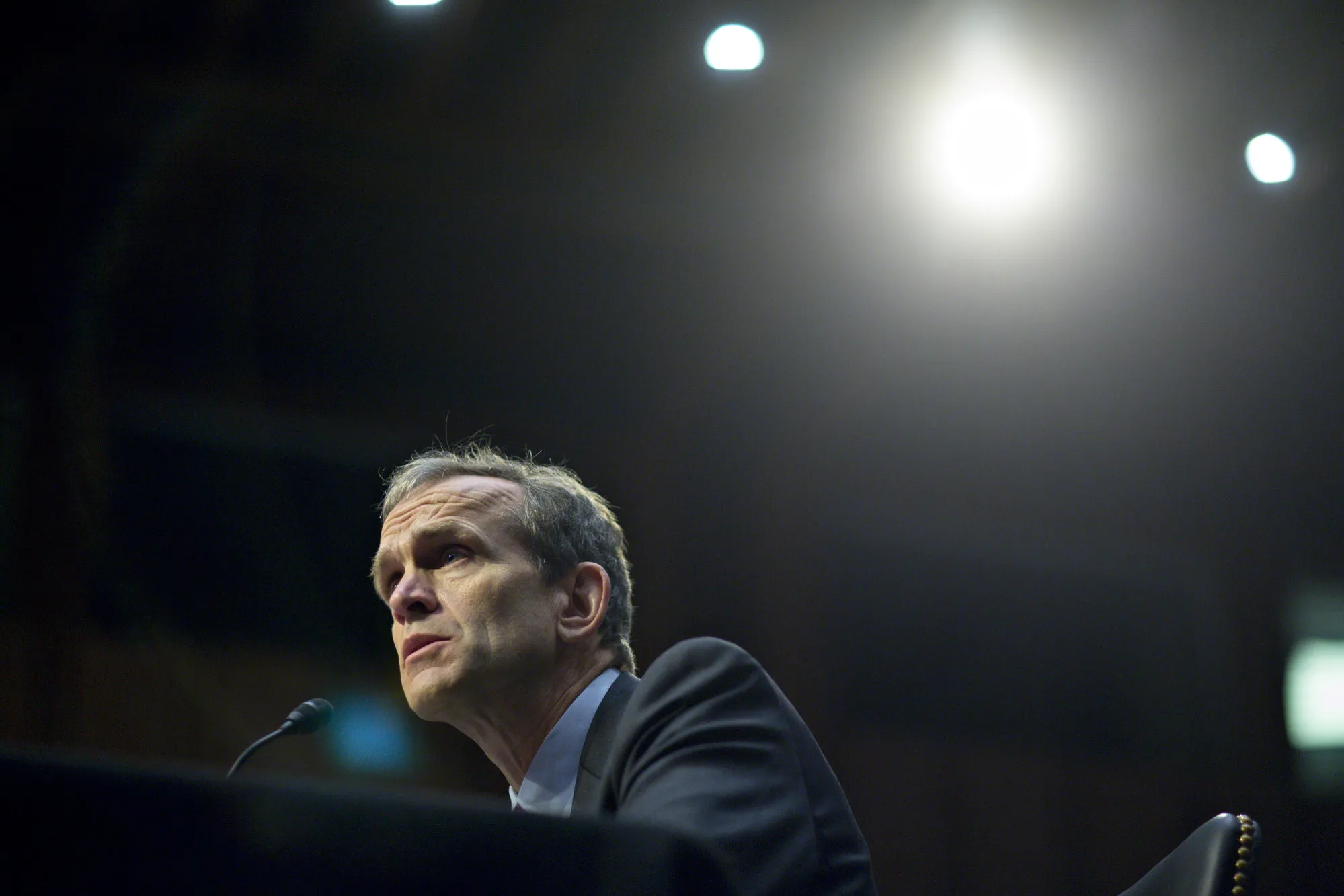 Kent Walker during a Senate Intelligence Committee hearing on social media influence in the 2016 U.S. elections.