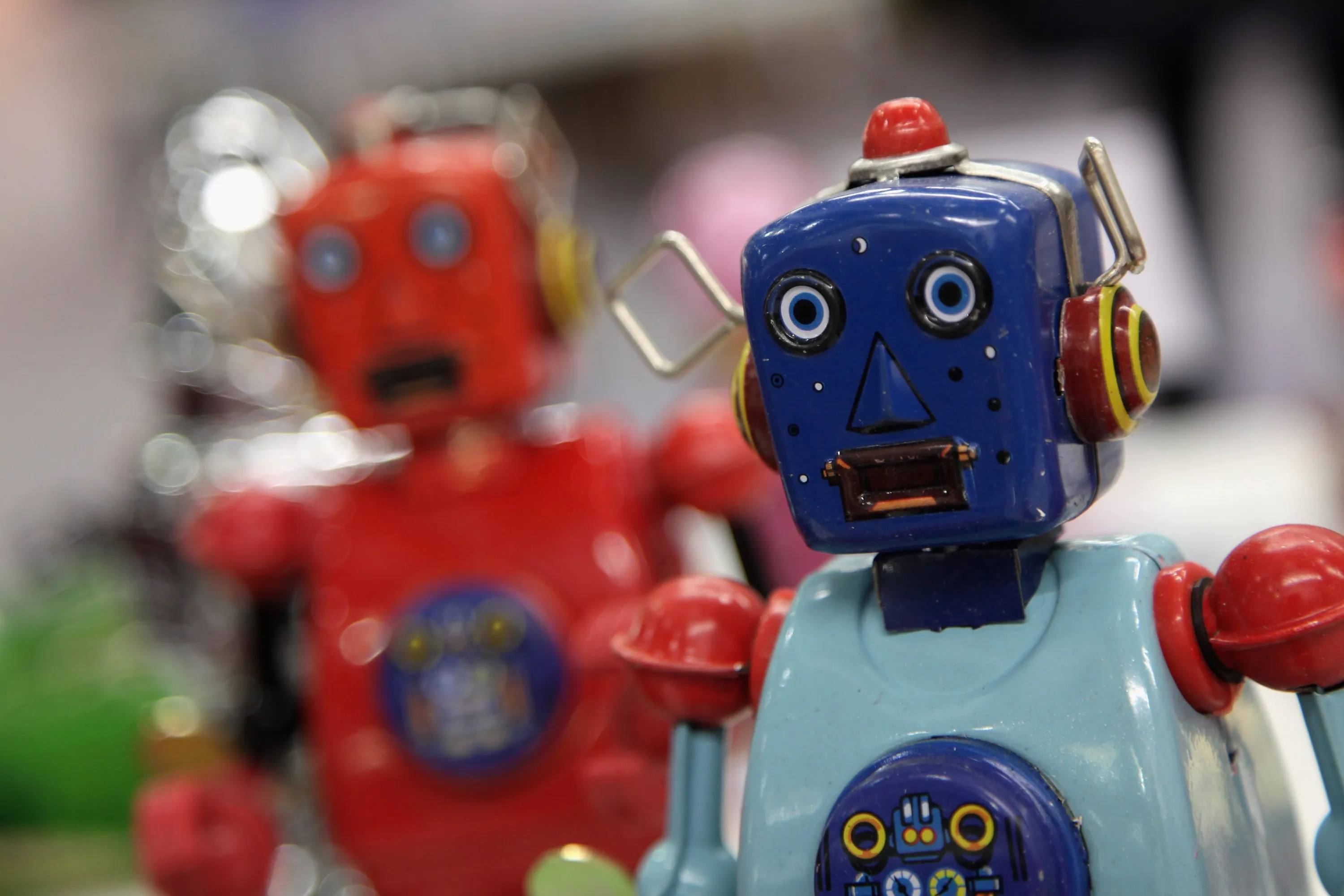 Dastardly robots.