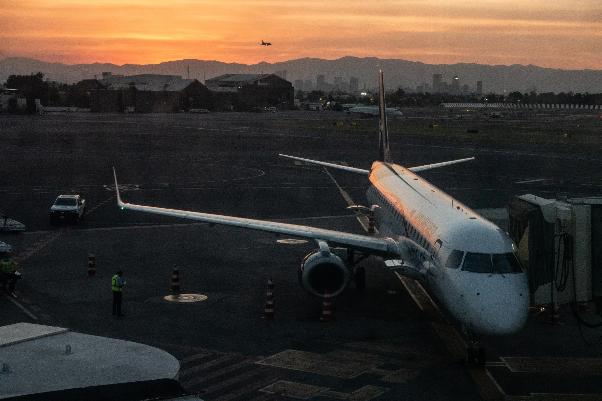 Benito Juarez International Airport (MEX) in Mexico City, Mexico.