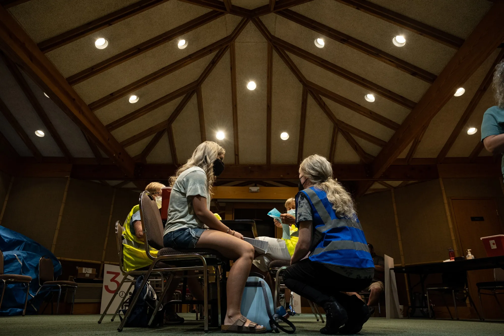 A Covid-19 Vaccination Popup Location At Louisville Zoo 