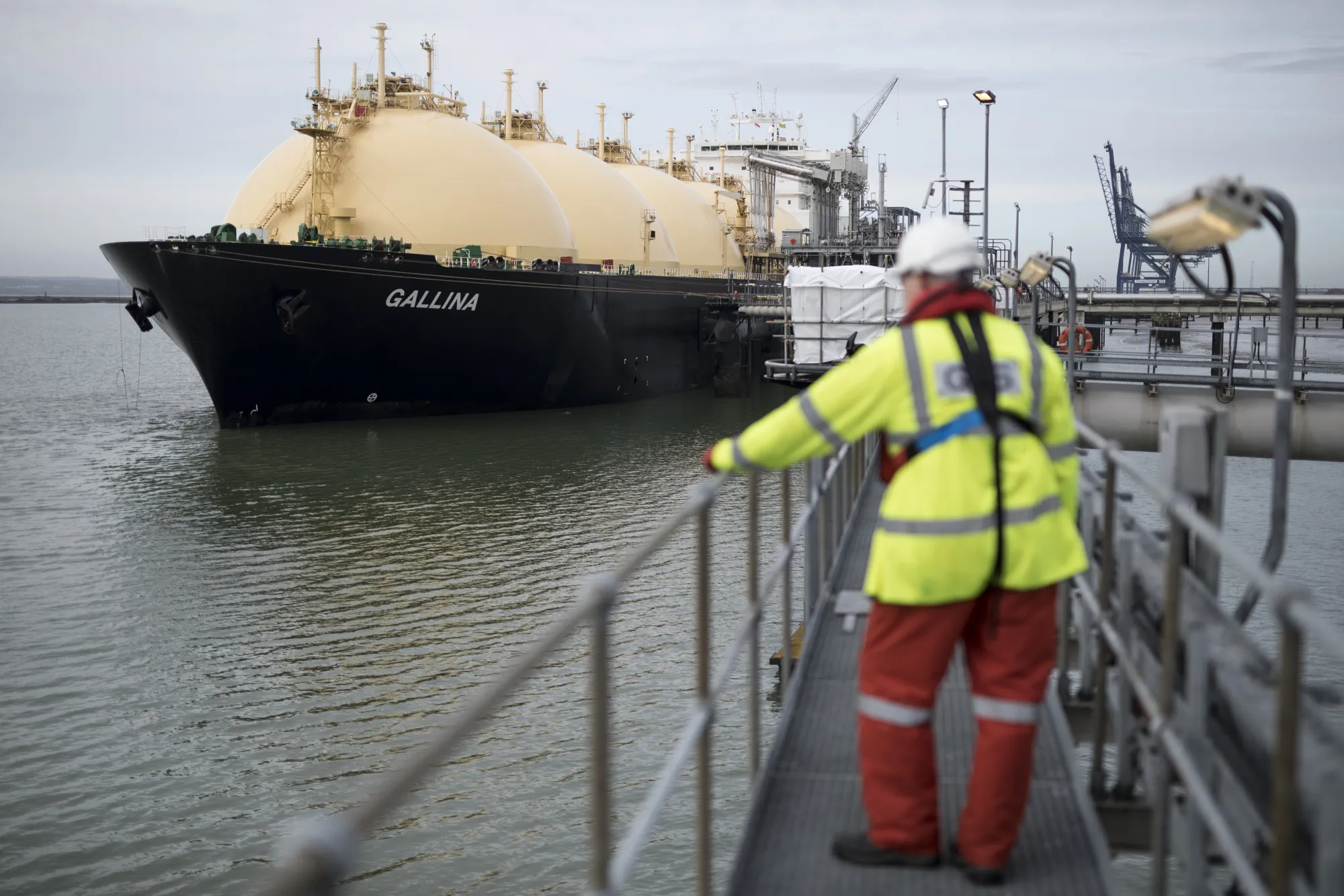 National Grid's Grain LNG facility.