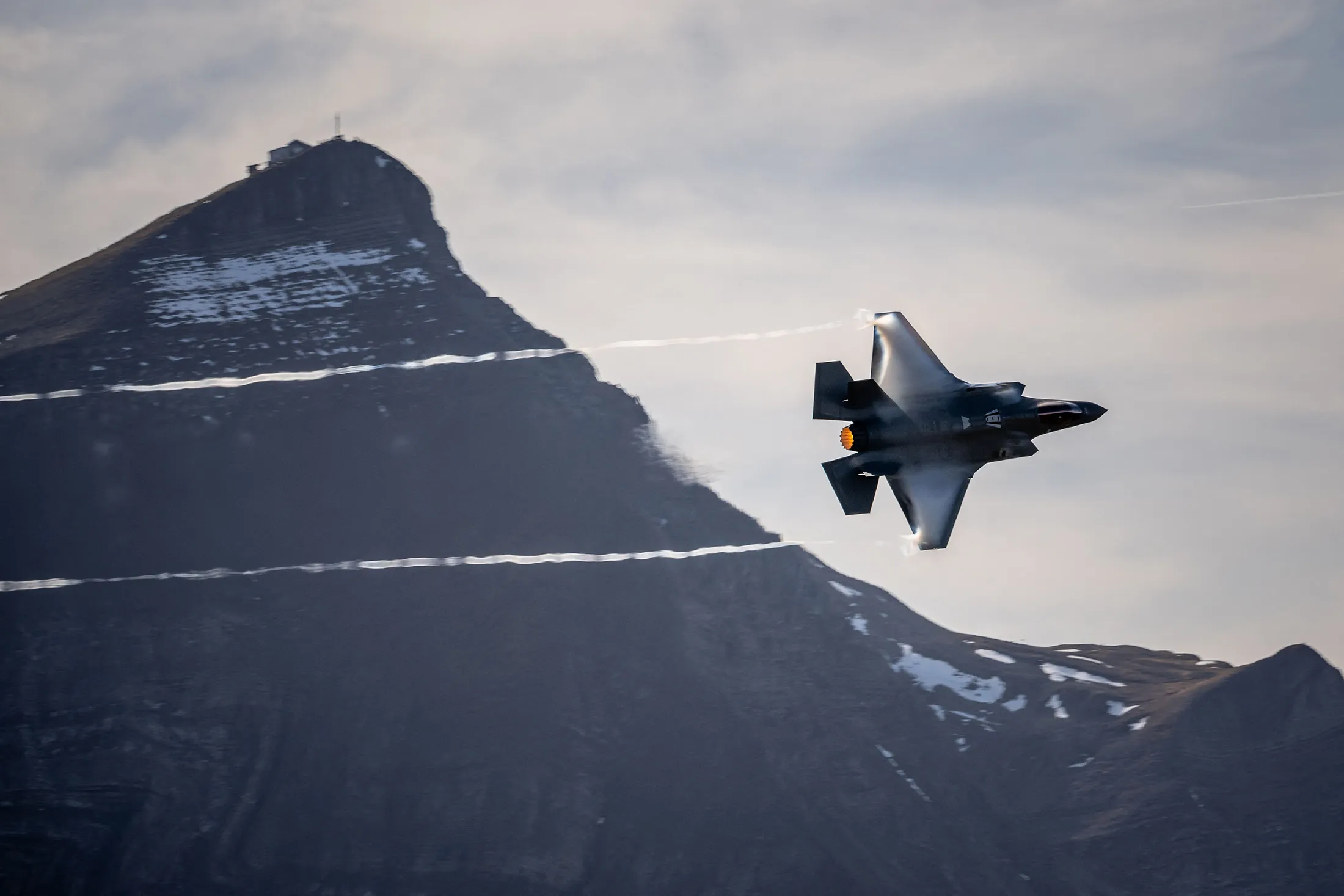 A Lockheed Martin F-35A Lightning II