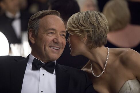 Actors Kevin Spacey & Robin Wright