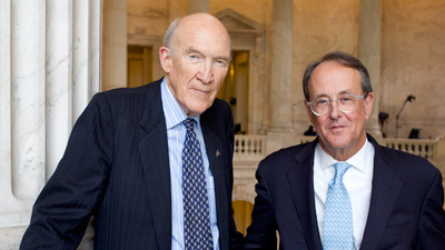 Alan Simpson and Erskine Bowles