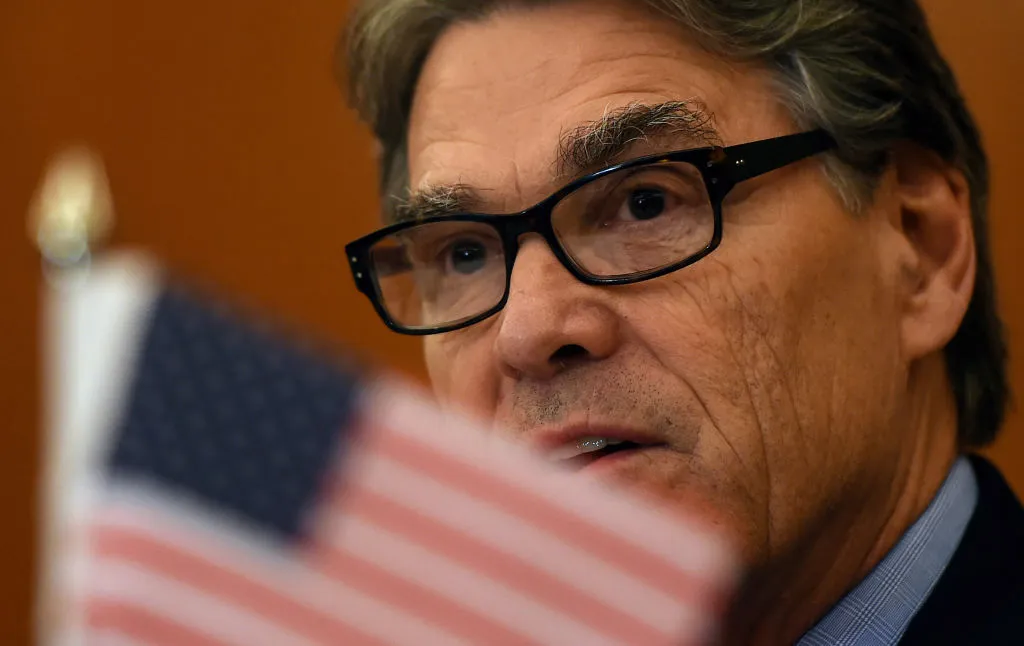 Energy Secretary Rick Perry