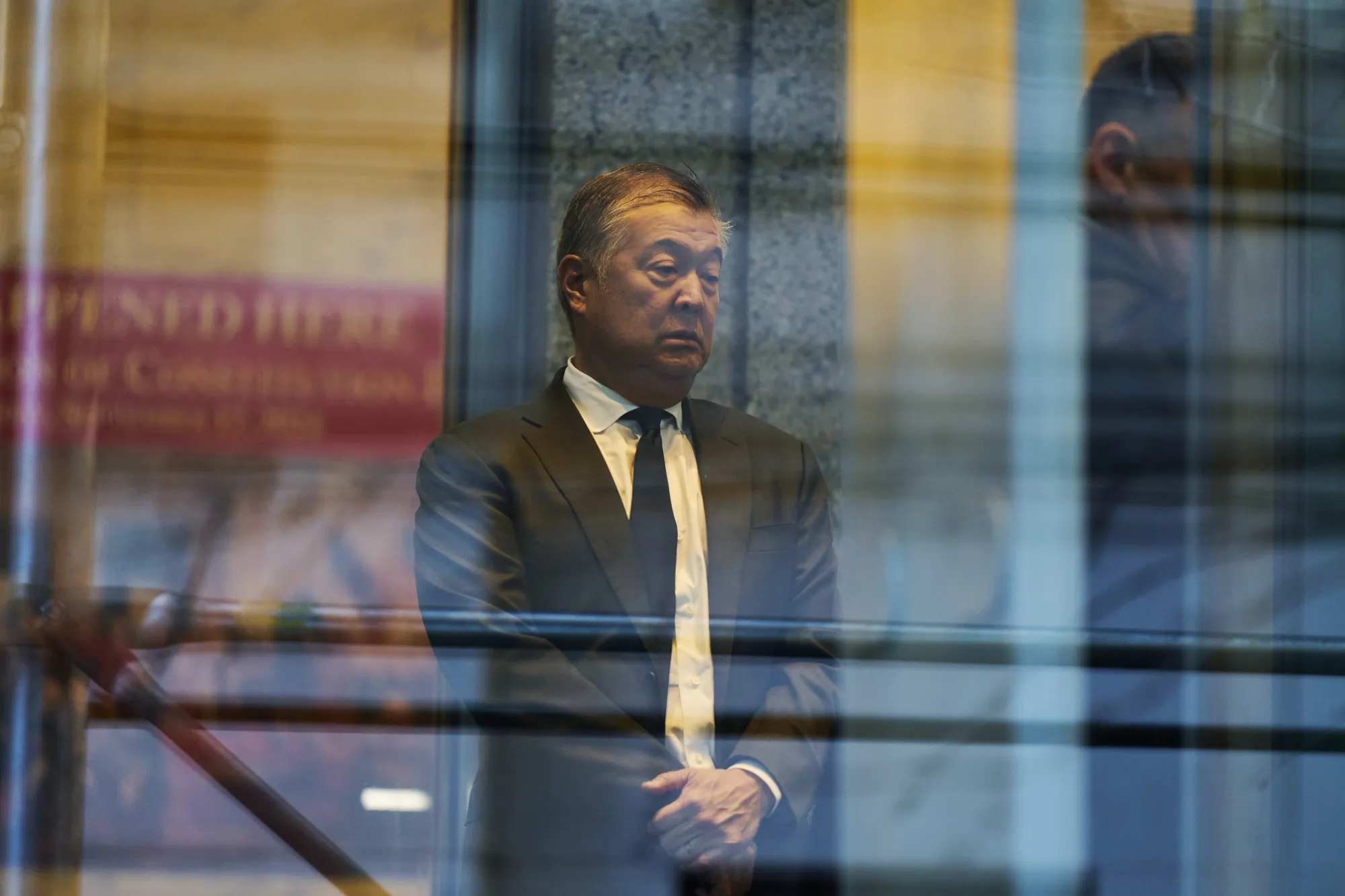Daniel Chu arrives at federal court in New York on Jan. 13.&nbsp;