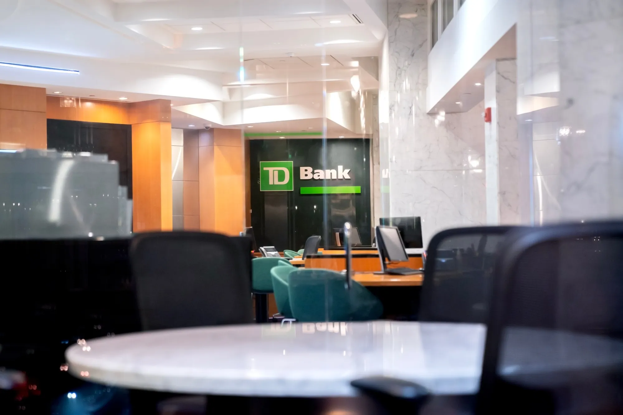 A Toronto-Dominion&nbsp;branch in Washington, DC.