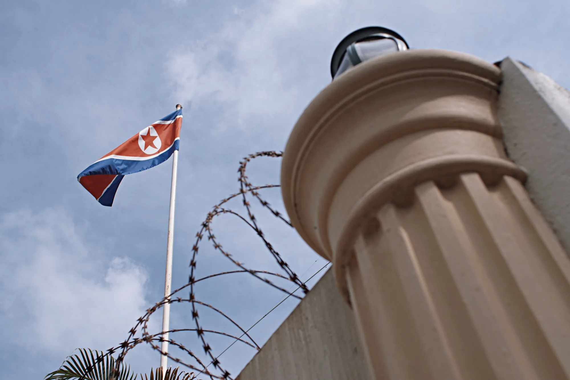 The North Korean Embassy compound in Kuala Lumpur in 2017.