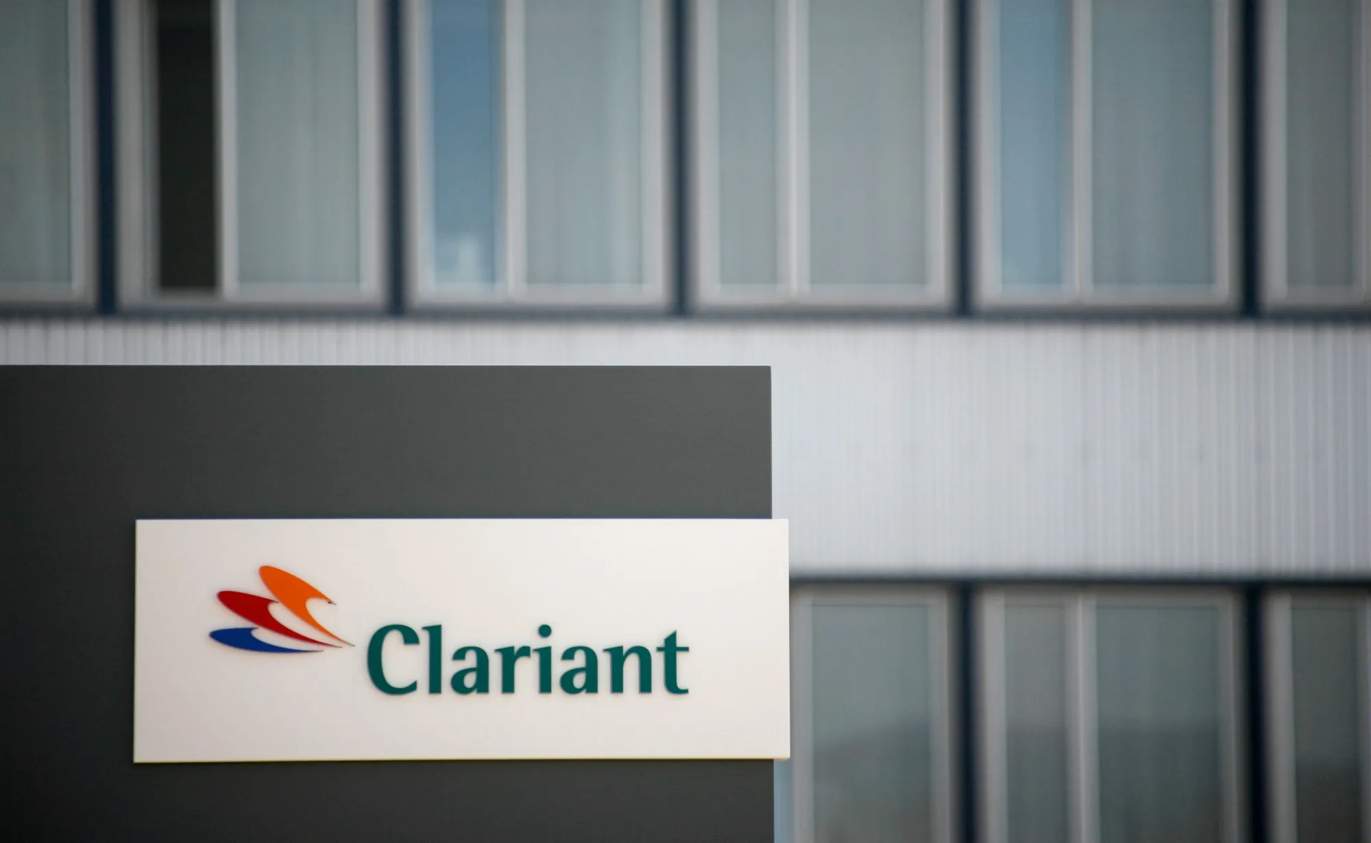 Clariant signage