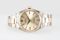 The 14k pink gold is so light here it's almost beige.