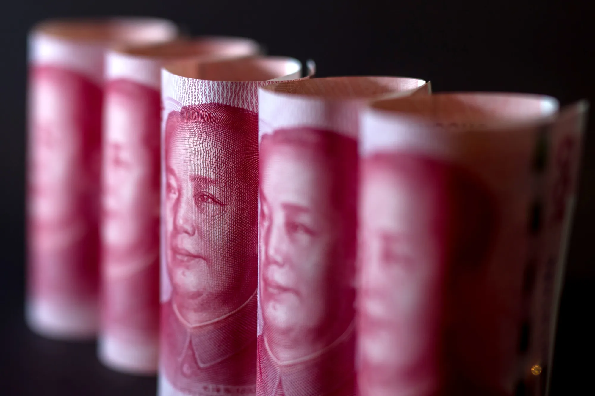 Chinese Yuan, Hong Kong Dollar and U.S. Dollar Banknotes