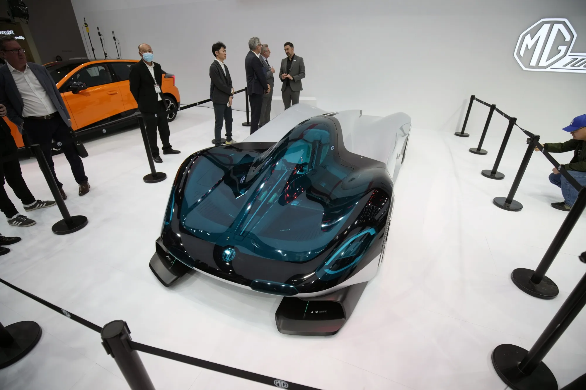 A SAIC Motor MG EXE181 concept EV during the Beijing Auto Show earlier this year.
