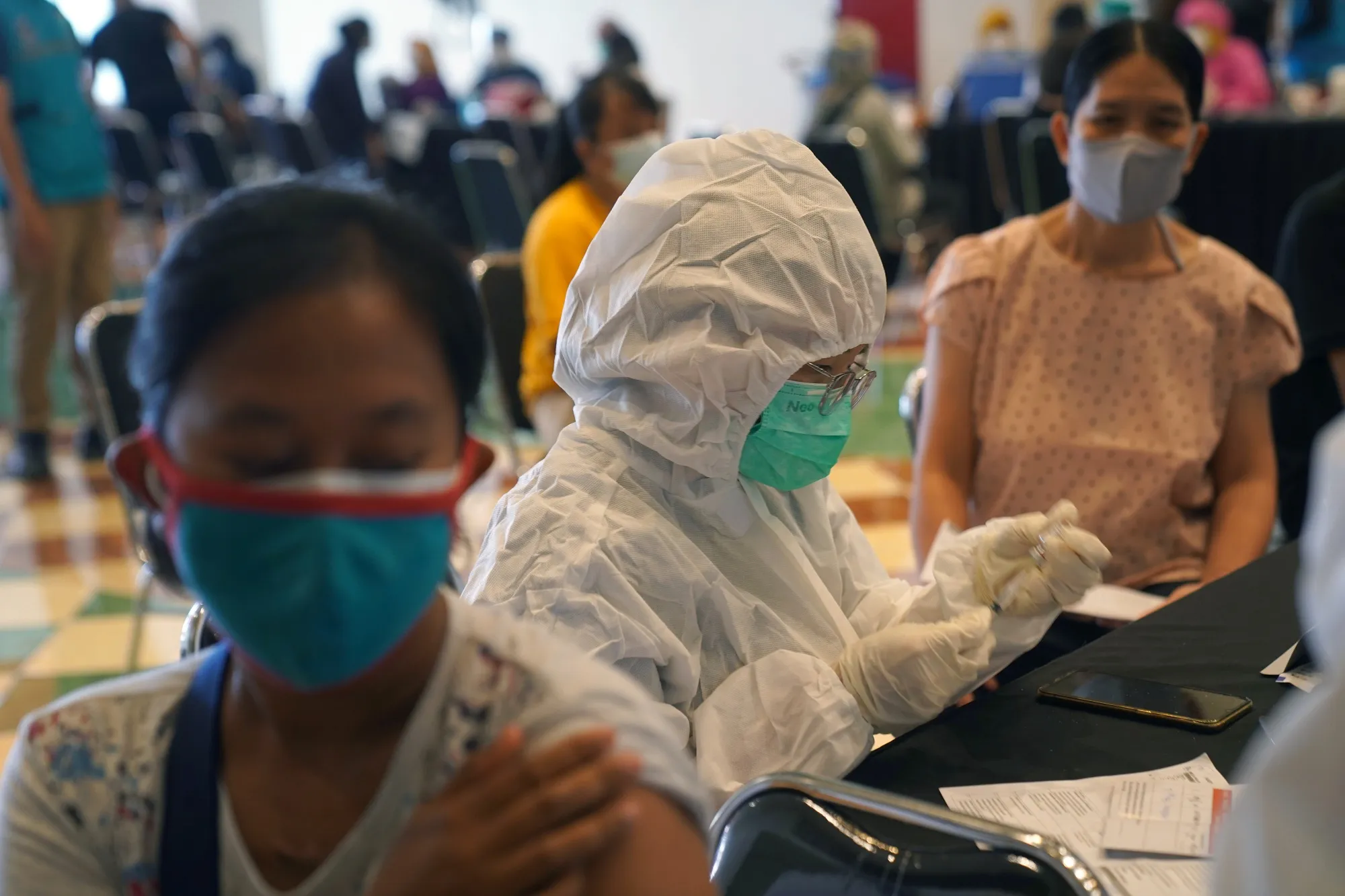 Vast swathes of the region remain under-vaccinated.