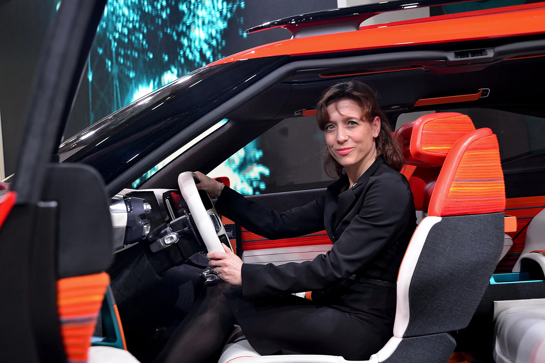 Sabine Scheunert in Shanghai on April 20, 2015.
