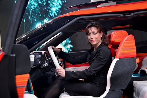 Sabine Scheunert in Shanghai on April 20, 2015.
