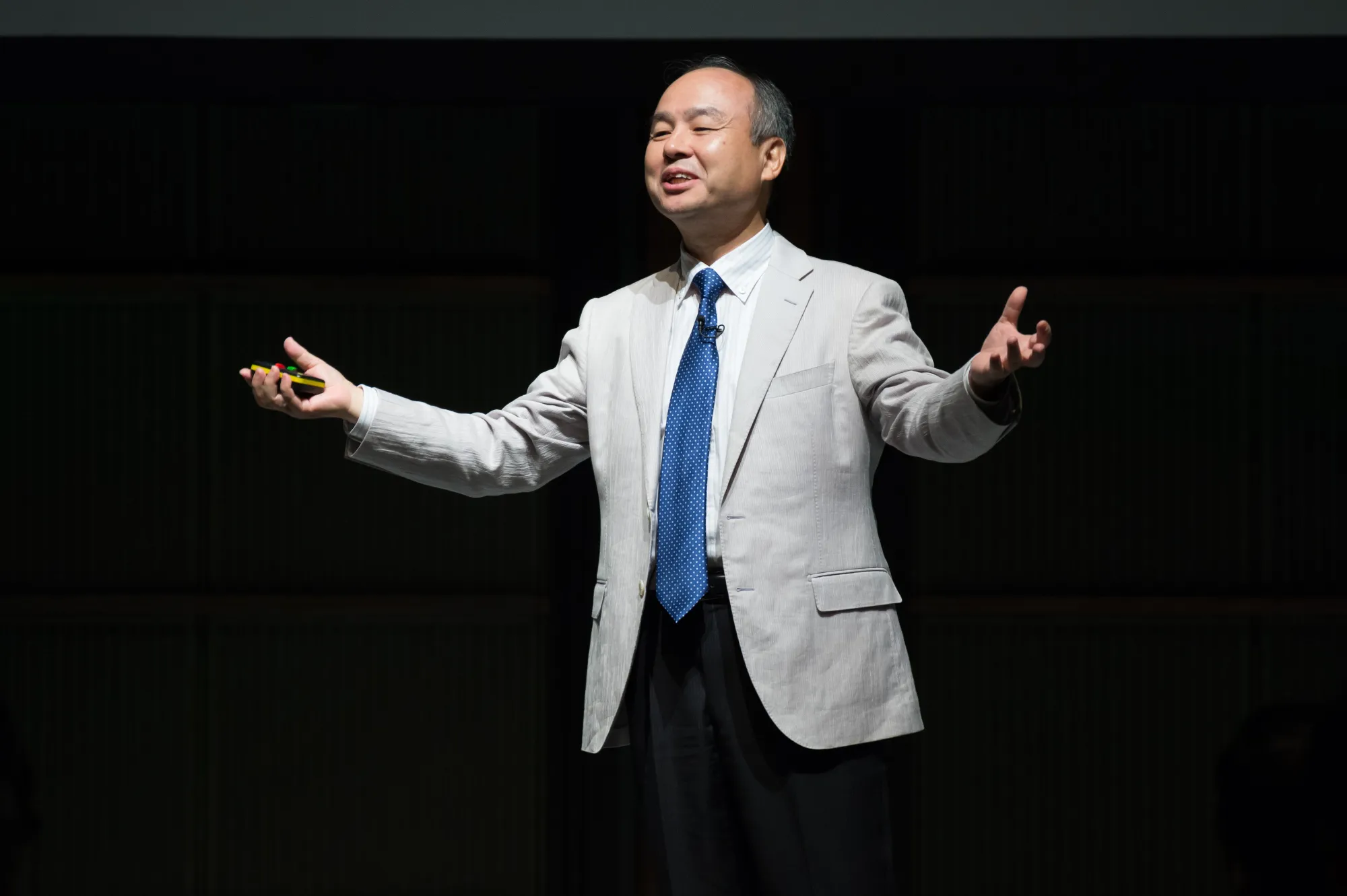 Masayoshi Son.
