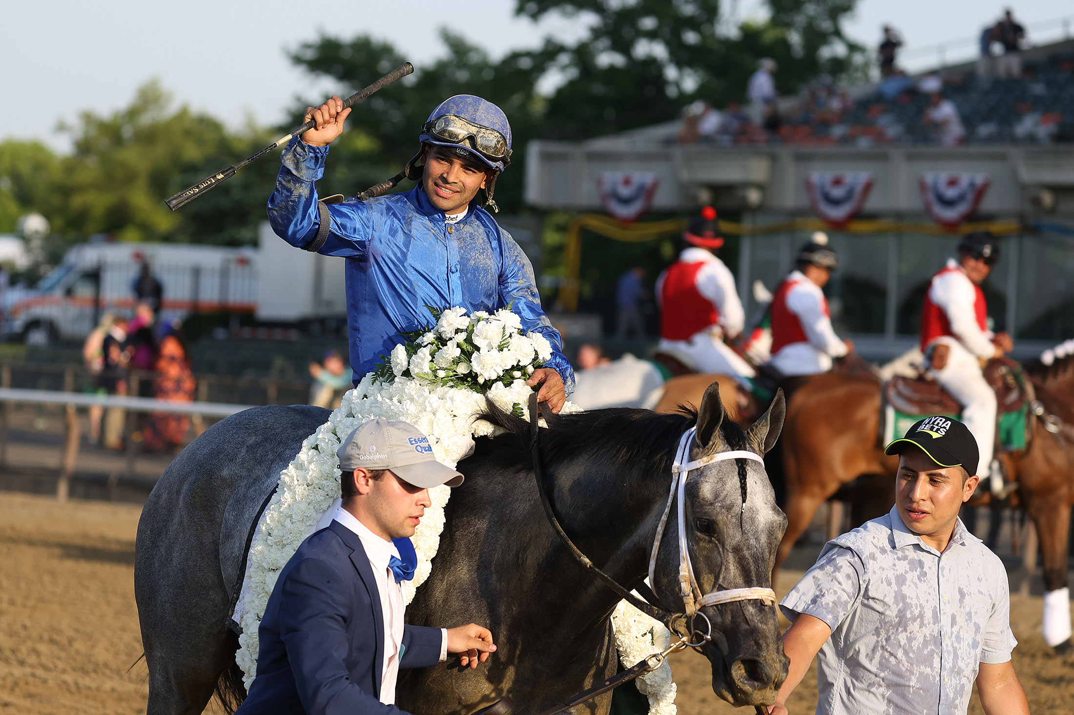 Brad Cox-trained Essential Quality Wins Belmont Stakes - Bloomberg