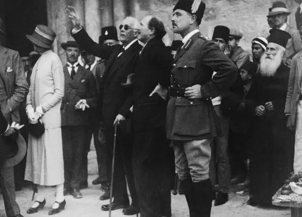 Balfour in the Holy Land.
