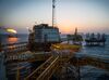 Gas flares burn from pipes aboard an offshore oil platform in the Persian Gulf's Salman Oil Field, operated by the National Iranian Offshore Oil Co., near Lavan island, Iran, on Thursday, Jan. 5. 2017. Nov. 5 is the day when sweeping U.S. sanctions on Iran’s energy and banking sectors go back into effect after Trump’s decision in May to walk away from the six-nation deal with Iran that suspended them.