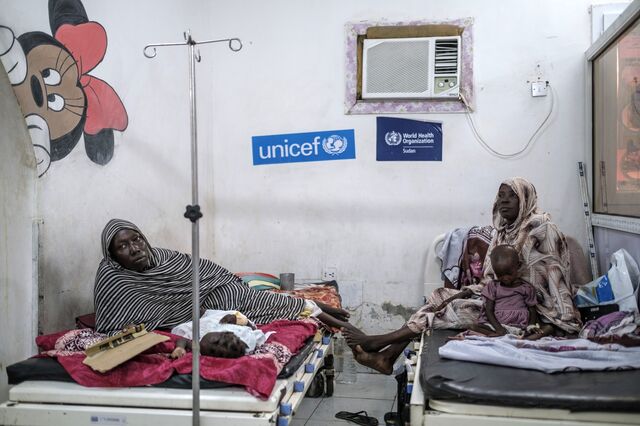 The nutrition ward of the Pediatric Center at Port Sudan's Children's Teaching Hospital. 